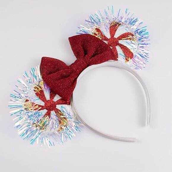 Mouse Ear Candy Glittery Headband for Party Park Fun - Picture 2 of 2